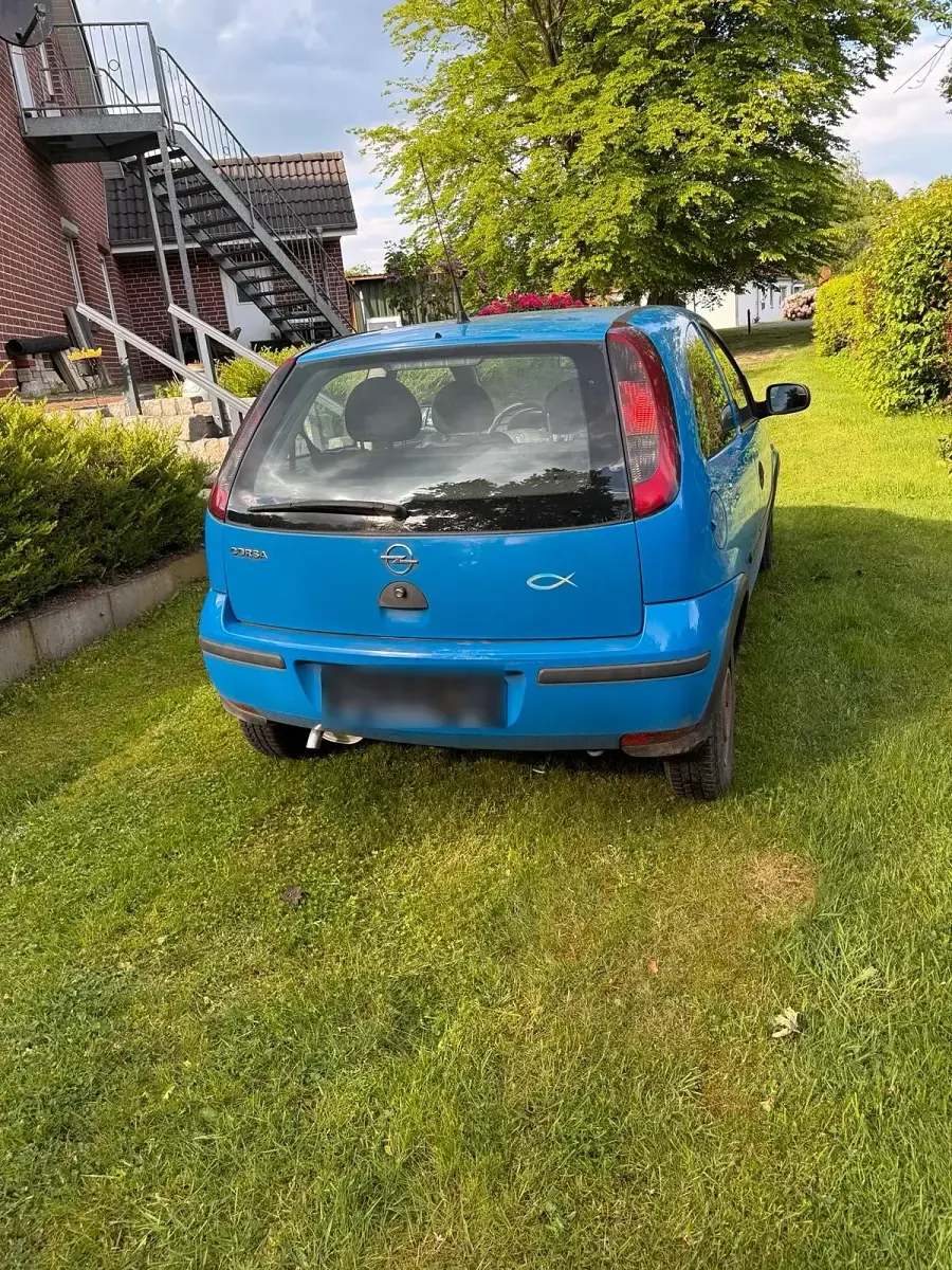 Gebraucht Opel Corsa 60 PS (44 kW) 2005 Blau Kleinwagen