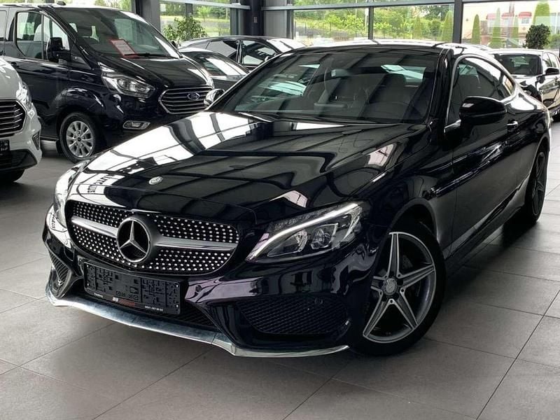 Gebraucht Mercedes C220 AMG line 170 PS (125 kW) 2016 Schwarz  unilack Coupé