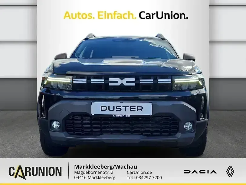 Neu Dacia Duster Extreme 141 PS (103 kW) 2025 Perlmuttschwarz metallic SUV