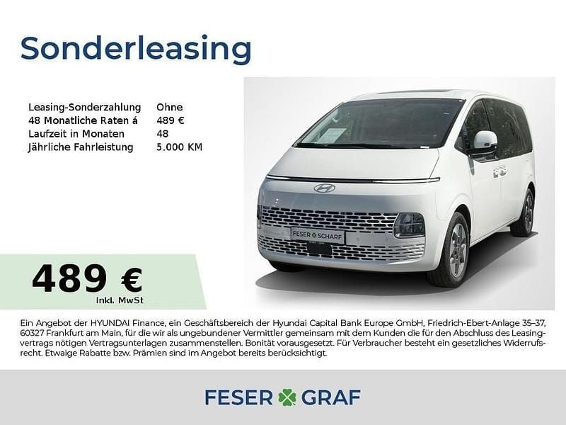 Creamy white Neu 2025 Hyundai Staria Prime Van | 47.480 € (Guter Preis) - Bild 1/4