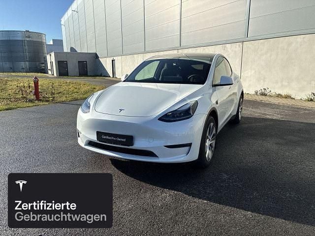 Weiß Gebraucht 2023 Tesla Model Y Long Range AWD SUV | 34.400 € (Fairer Preis) - Bild 1/4