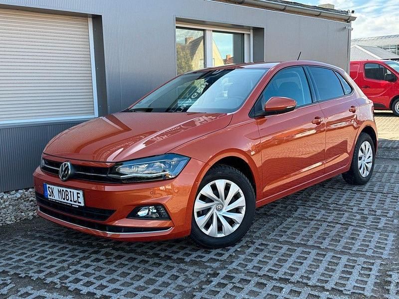 Gebraucht VW Polo Highline 95 PS (69 kW) 2020 Orange Kleinwagen