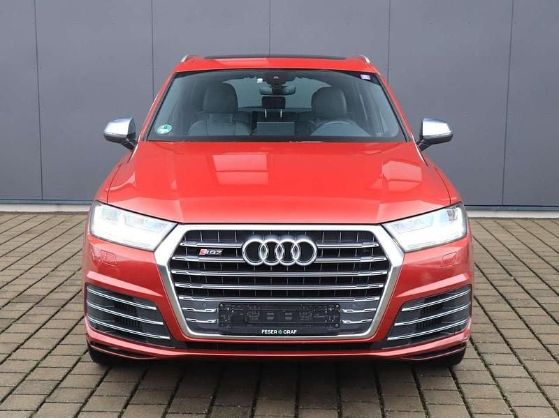 Gebraucht Audi SQ7 435 PS (319 kW) 2017 Rot SUV