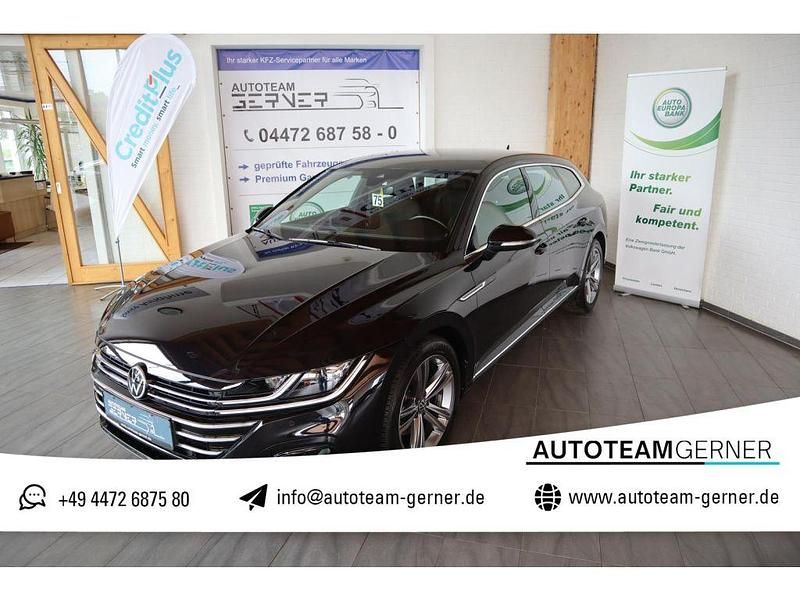 Deep black perleffekt (metallic) Gebraucht 2021 VW Arteon R-line Kombi | 35.093 € (Etwas zu teuer) - Bild 1/2