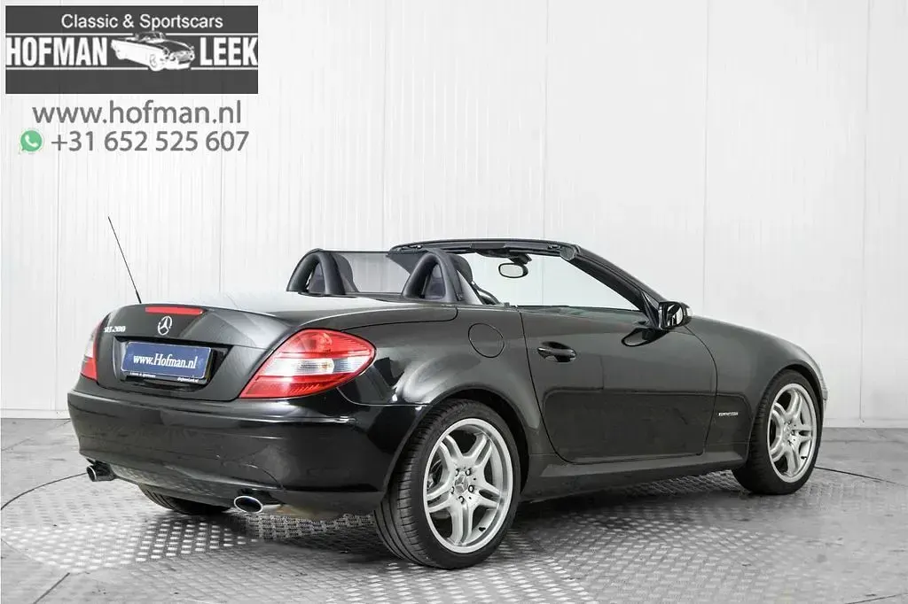 Gebraucht Mercedes SLK200 Edition 165 PS (121 kW) 2007 Schwarz Cabrio
