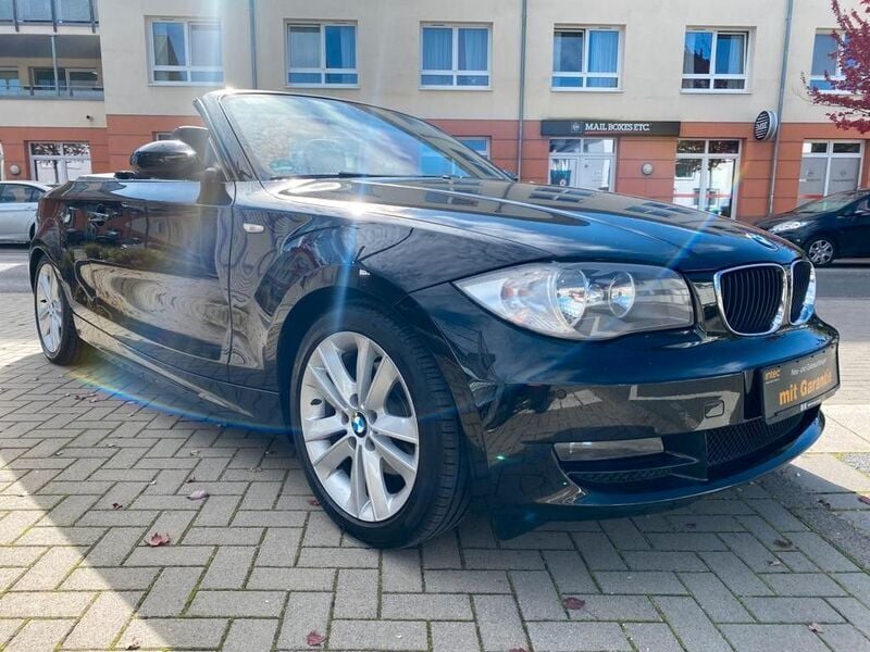 Gebraucht BMW 120 Cabriolet Advantage 170 PS (125 kW) 2009 Schwarz Cabrio
