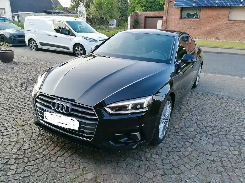 Gebraucht Audi A5 Sportback S-Line 231 PS (169 kW) 2019 Schwarz Kleinwagen