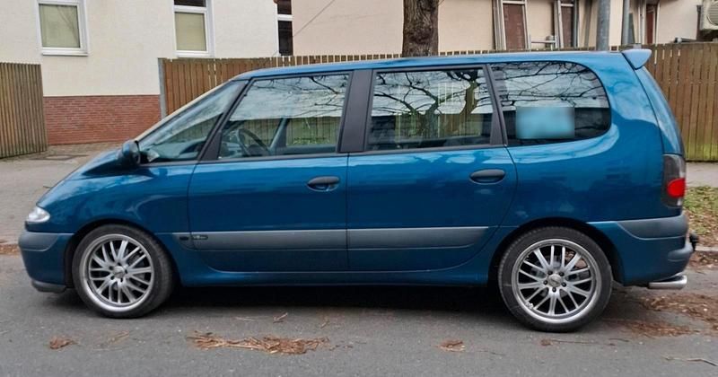 Gebraucht Renault Espace 190 PS (139 kW) 2000 Blau Van / Kleinbus