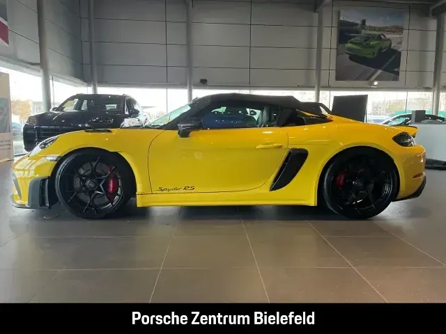 Gebraucht Porsche 718 Spyder RS 500 PS (367 kW) 2024 Gelb Cabrio