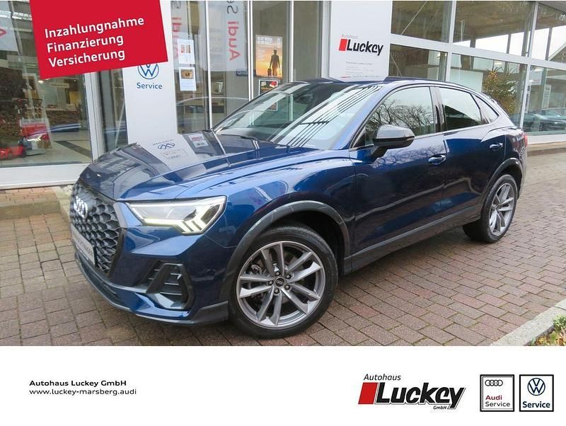 Blau Gebraucht 2021 Audi Q3 Sportback S-Line SUV | 33.990 € (Fairer Preis) - Bild 1/4