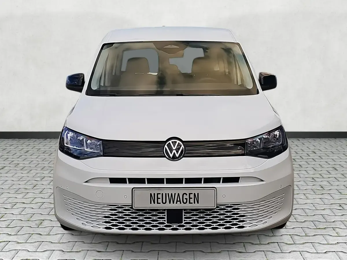 Nowe VW Caddy 102 KM (75 kW) 2025 Biały Minivan