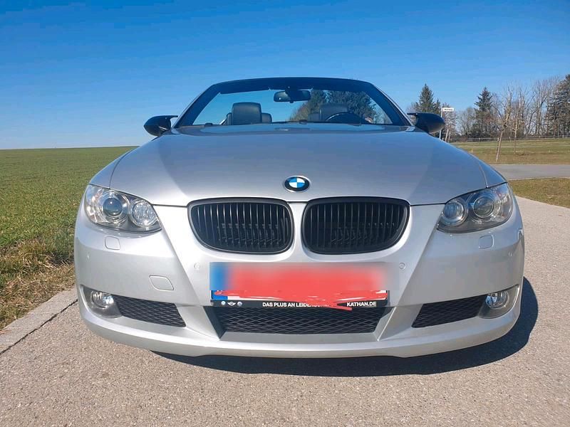 Silber Gebraucht 2007 BMW 320 Cabriolet Cabrio | 6.200 € (Superpreis) - Bild 1/4
