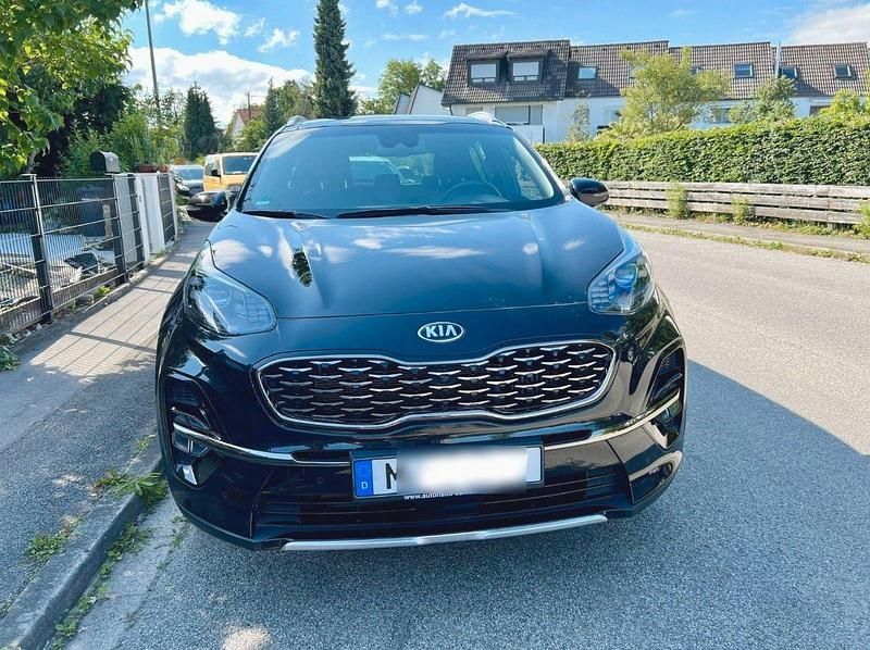 Schwarz Gebraucht 2019 Kia Sportage GT-Line SUV | 17.300 € (Superpreis) - Bild 1/3