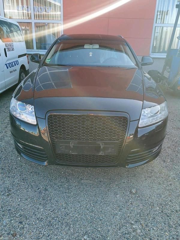 Schwarz Gebraucht 2009 Audi A6 S-Line Kombi | 3.900 € (Superpreis) - Bild 1/4
