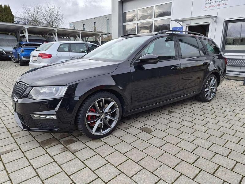 Gebraucht Skoda Octavia RS 184 PS (135 kW) 2015 Schwarz Kleinwagen