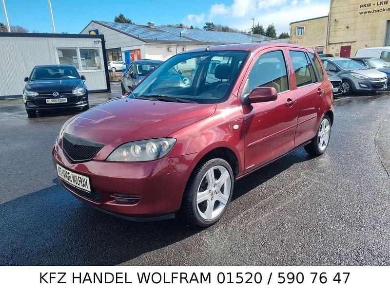 Gebraucht Mazda 2 Active 80 PS (58 kW) 2006 Rot Kleinwagen