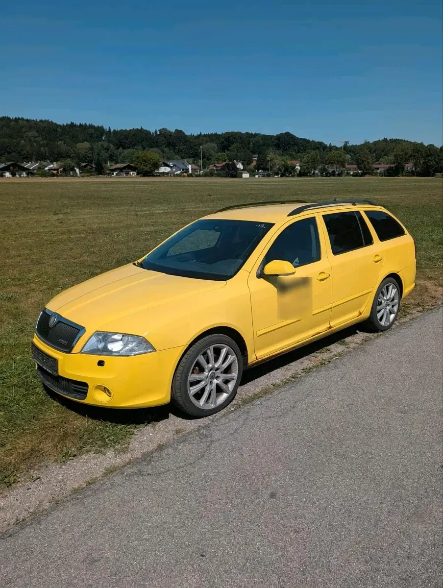 Gebraucht Skoda Octavia RS 170 PS (125 kW) 2008 Gelb Kombi