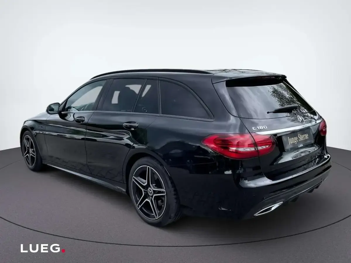 Gebraucht Mercedes C180 Night 156 PS (114 kW) 2021 Schwarz uni Kombi