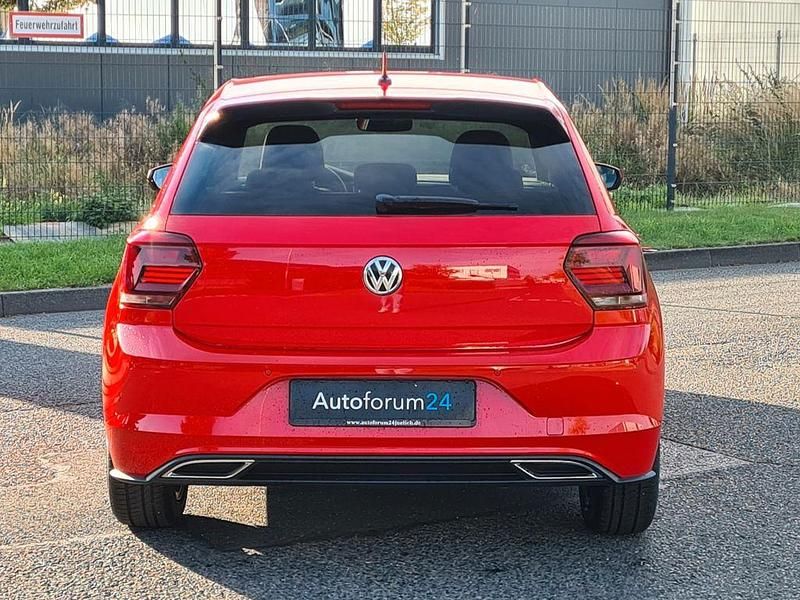 Gebraucht VW Polo Highline 95 PS (69 kW) 2018 Rot Kleinwagen