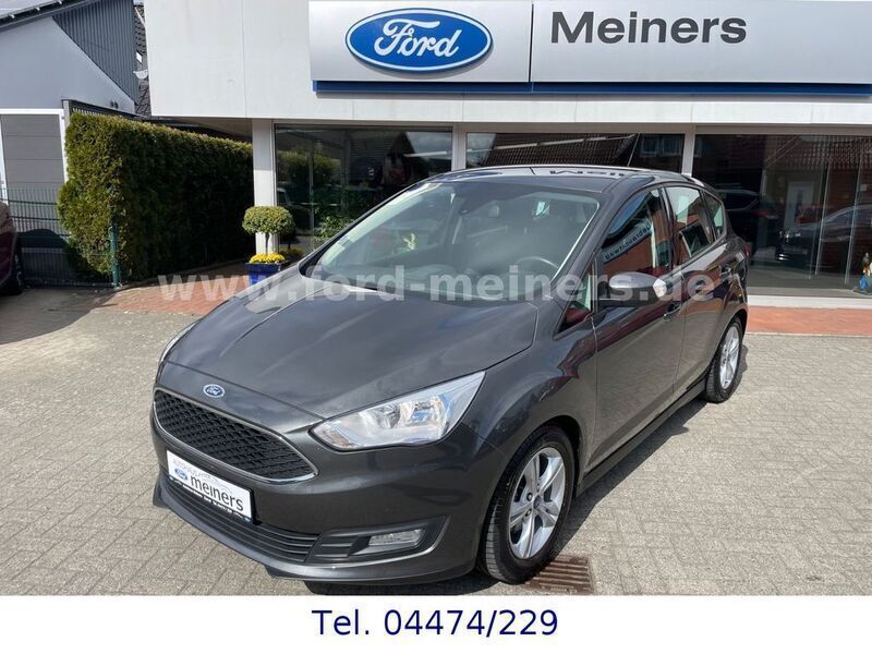 Grau Gebraucht 2016 Ford C-MAX Business Edition Van / Kleinbus | 10.900 € (Etwas zu teuer) - Bild 1/4