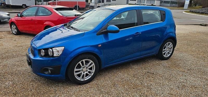 Gebraucht Chevrolet Aveo LTZ 116 PS (85 kW) 2011 Blau Kleinwagen