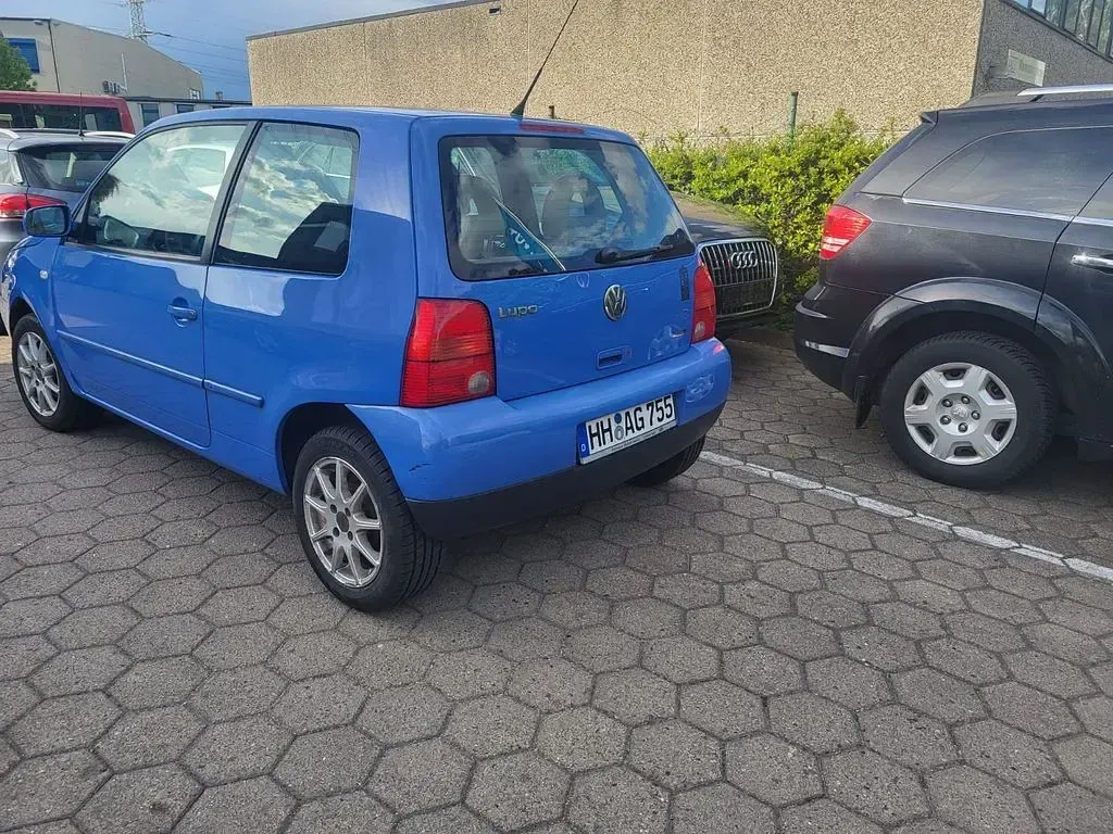 Gebraucht VW Lupo Basis 50 PS (36 kW) 2003 Blau Kleinwagen