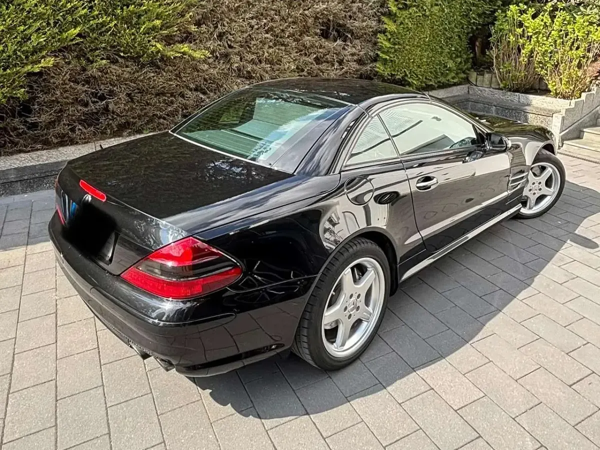 Gebraucht Mercedes SL55 AMG AMG 500 PS (367 kW) 2005 Schwarz Cabrio