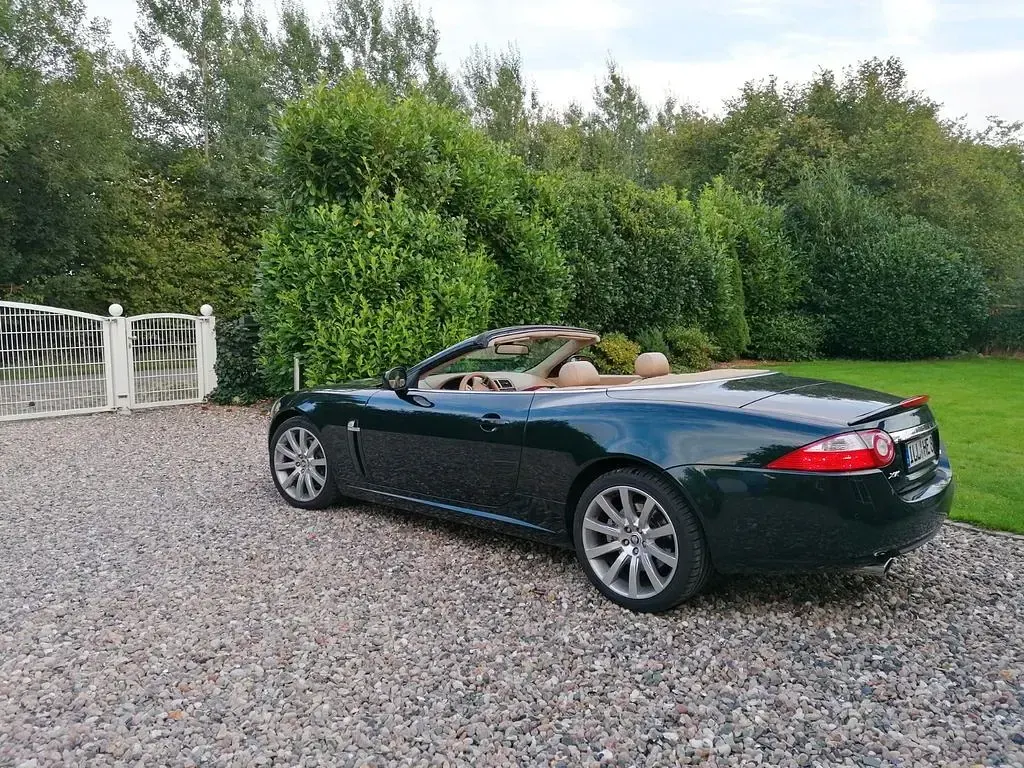 Brugt Jaguar XK 298 HK (219 kW) 2007 Grøn Cabriolet