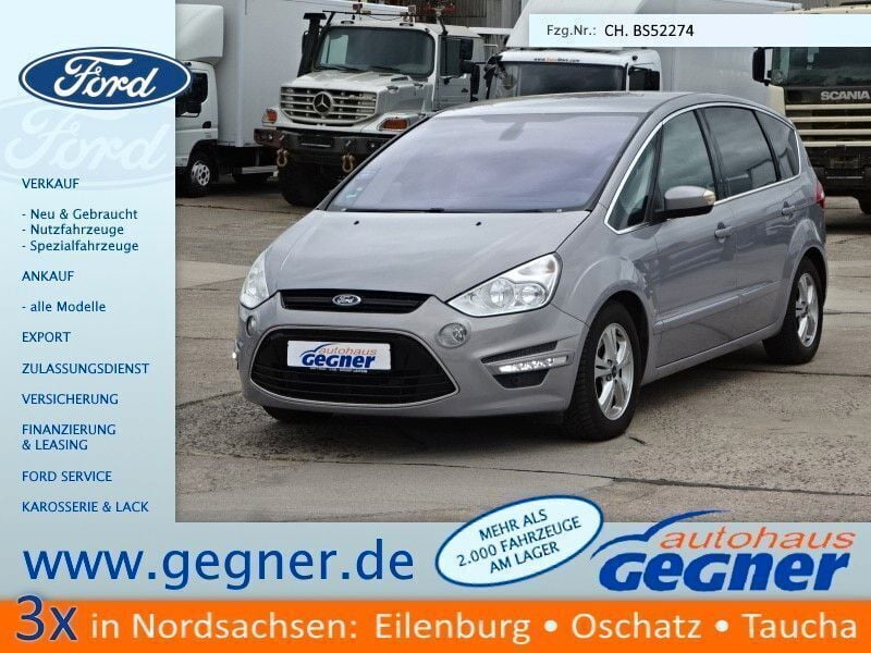 Gebraucht Ford S-MAX Titanium 140 PS (102 kW) 2011 Silber Van / Kleinbus