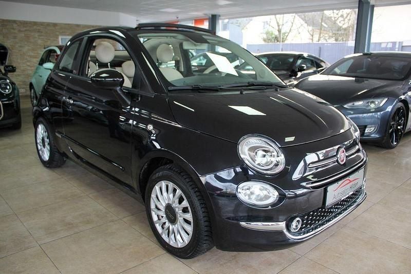 Schwarz Gebraucht 2020 Fiat 500C Lounge Cabrio | 12.900 € (Fairer Preis) - Bild 1/4