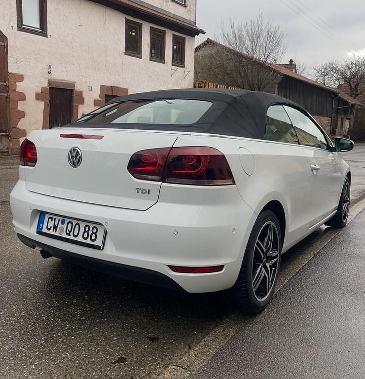 Gebraucht VW Golf Cabriolet 105 PS (77 kW) 2015 Weiß Cabrio