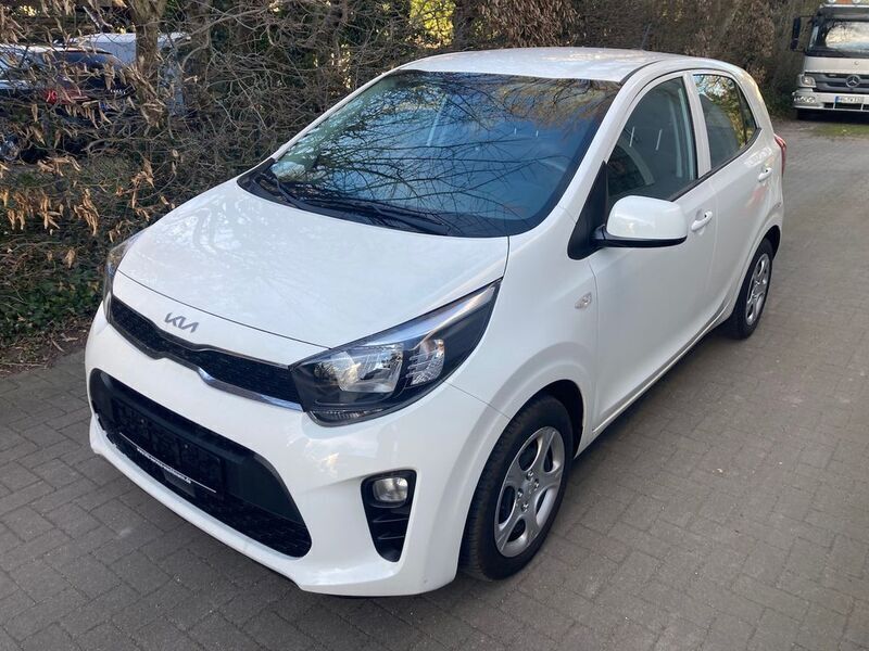 Weiß Gebraucht 2022 Kia Picanto DREAM-TEAM Edition Kleinwagen | 9.250 € (Guter Preis) - Bild 1/4