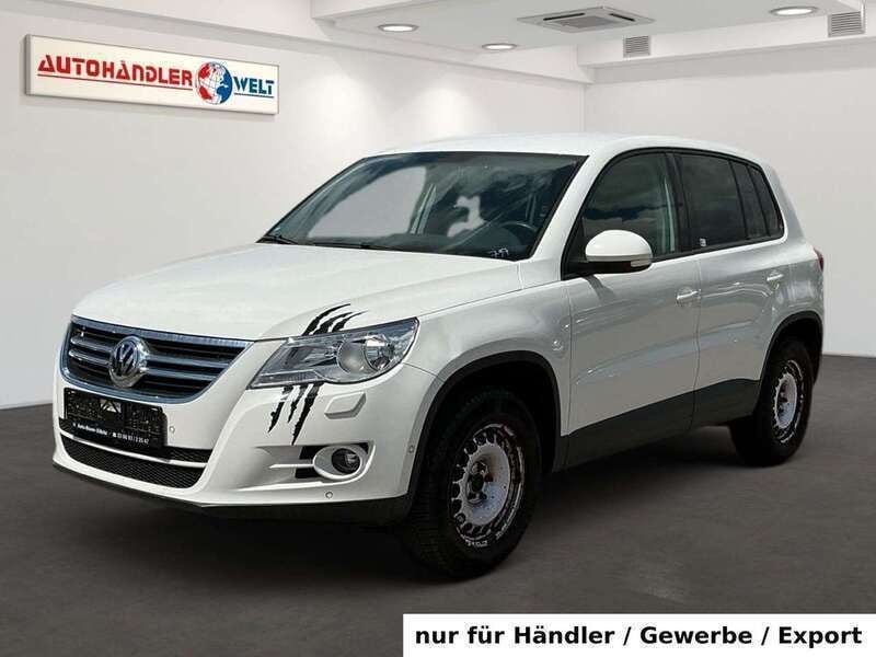 Weiß Gebraucht 2009 VW Tiguan SUV | 3.699 € (Superpreis) - Bild 1/3