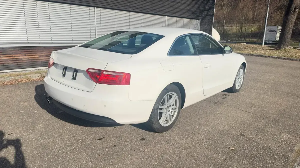 Usata Audi A5 160 CV (117 kW) 2008 Bianco Coupé
