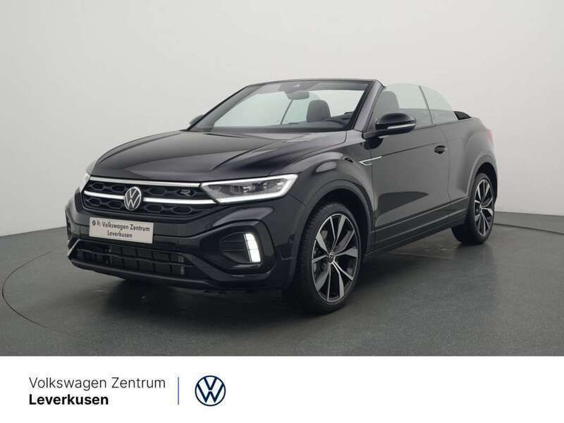 Deep black Neu 2025 VW T-Roc Cabriolet R-line Cabrio | 36.780 € (Superpreis) - Bild 1/4