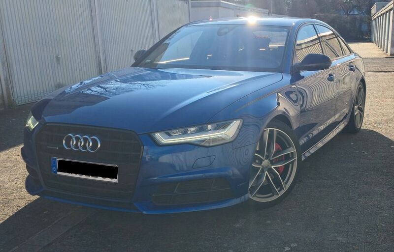 Blau Gebraucht 2017 Audi A6 Sport Limousine | 34.800 € (Teuer) - Bild 1/4