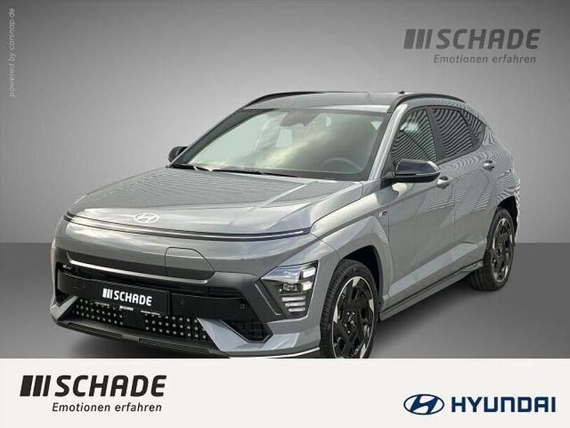Grau Gebraucht 2024 Hyundai Kona N Line SUV | 31.790 € (Superpreis) - Bild 1/4