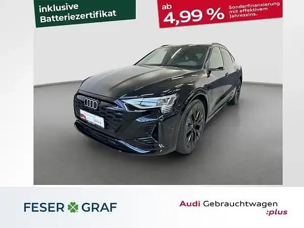 Mythosschwarz metallic Gebraucht 2024 Audi Q8 e-tron Ambiente SUV | 61.980 € (Guter Preis) - Bild 1/2