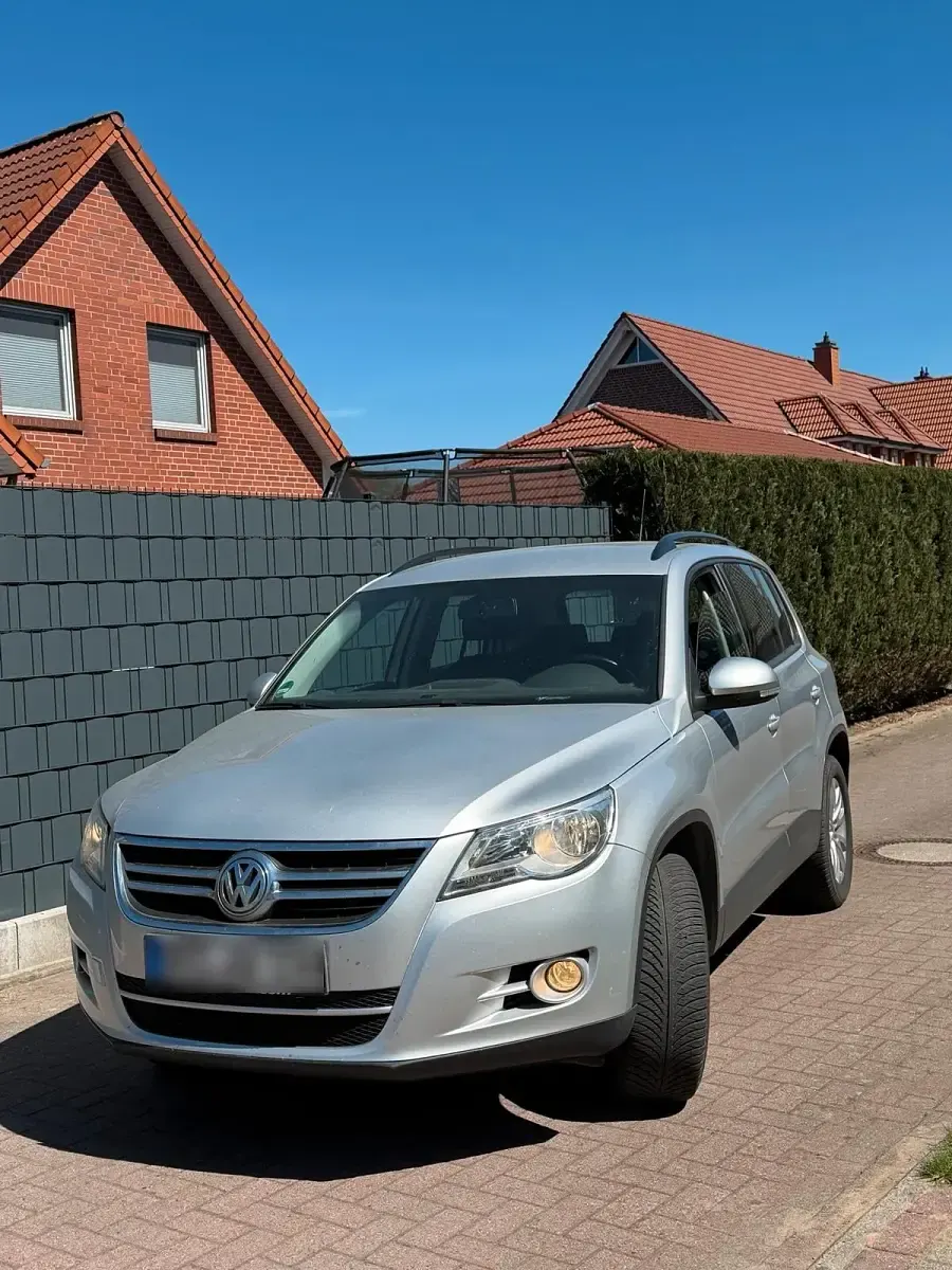 Używany VW Tiguan 150 KM (110 kW) 2009 Srebrny SUV