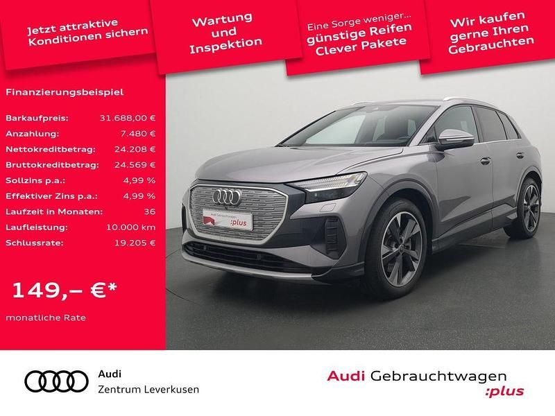 Taifungrau Gebraucht 2022 Audi Q4 e-tron S-Line SUV | 31.688 € (Superpreis) - Bild 1/4