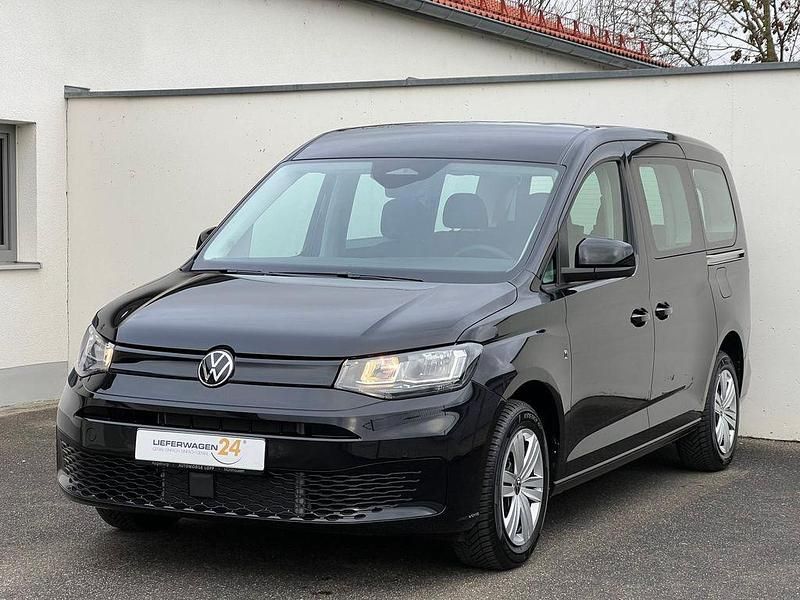 Neu VW Caddy Maxi 122 PS (89 kW) 2025 Deep black perleffekt Van / Kleinbus