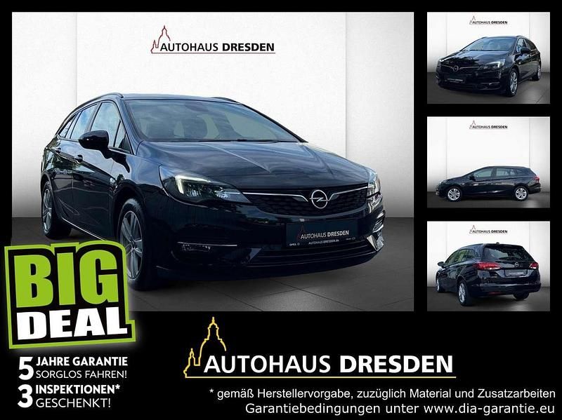 Onyx schwarz Gebraucht 2021 Opel Astra Kombi | 11.850 € (Guter Preis) - Bild 1/4