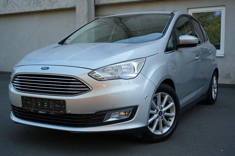 Silber Gebraucht 2019 Ford C-MAX Titanium Van / Kleinbus | 9.980 € (Guter Preis) - Bild 1/4