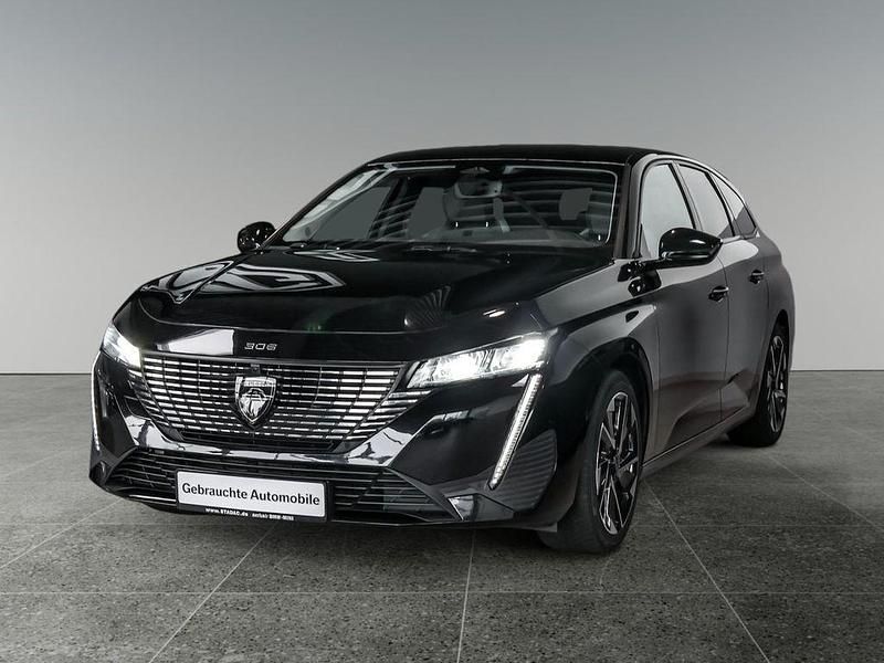 Schwarz Gebraucht 2023 Peugeot 308 Allure Kombi | 18.885 € (Superpreis) - Bild 1/4