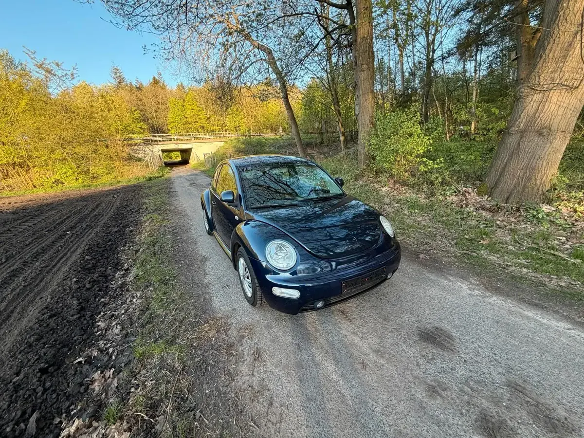 Second-hand VW New Beetle 90 CP (66 kW) 2000 Albastru Hatchback