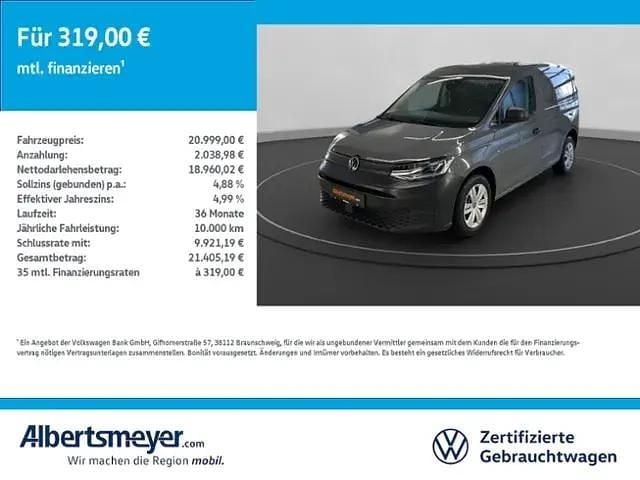 Gebraucht VW Caddy 84 PS (61 kW) 2022 Grau Van / Kleinbus