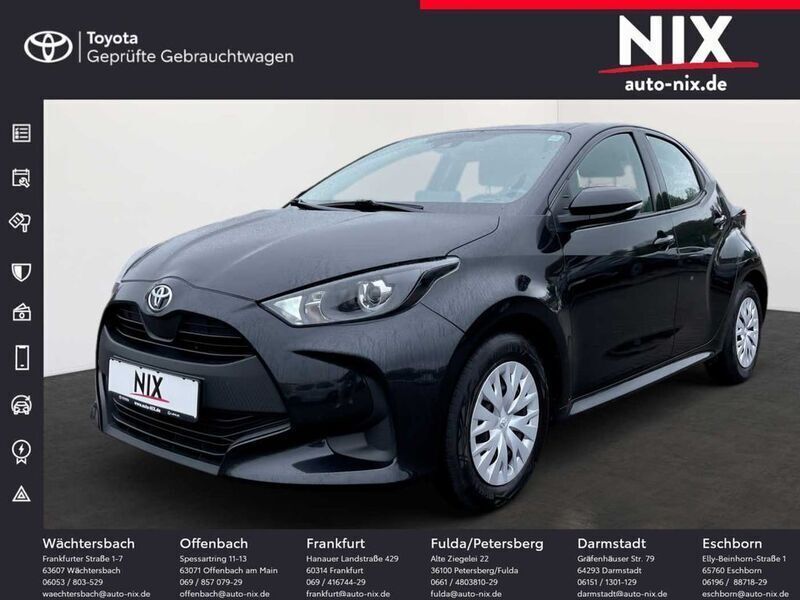 Schwarz Gebraucht 2022 Toyota Yaris Comfort Limousine | 16.870 € (Fairer Preis) - Bild 1/4