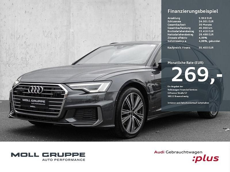 Grau Gebraucht 2022 Audi A6 Ambiente Kombi | 35.450 € (Superpreis) - Bild 1/4