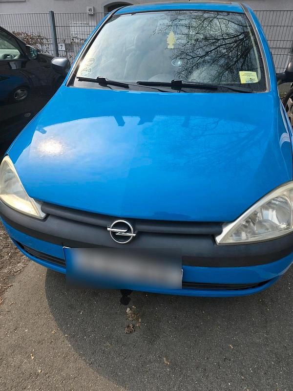 Gebraucht Opel Corsa 59 PS (43 kW) 2001 Blau Kleinwagen
