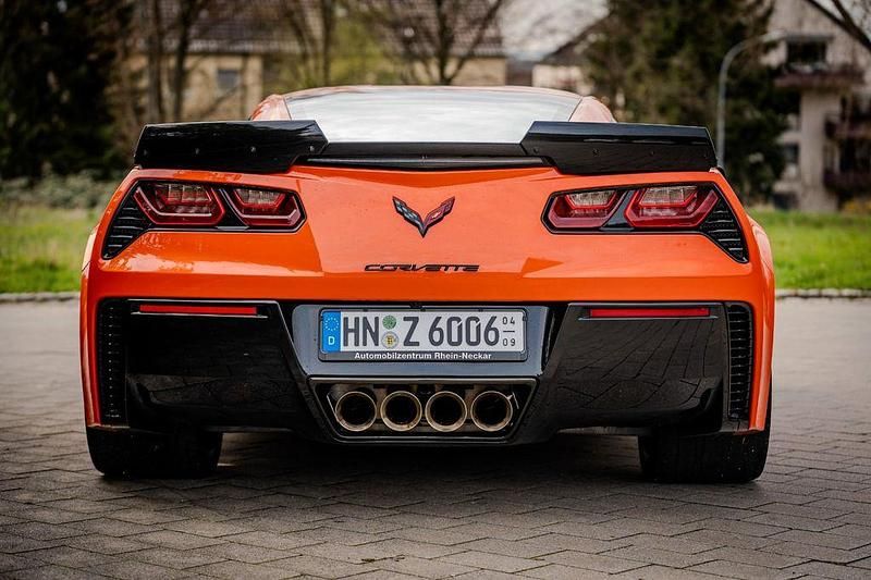 Orange Gebraucht 2019 Corvette Z06 Cabrio | 131.600 € - Bild 1/4